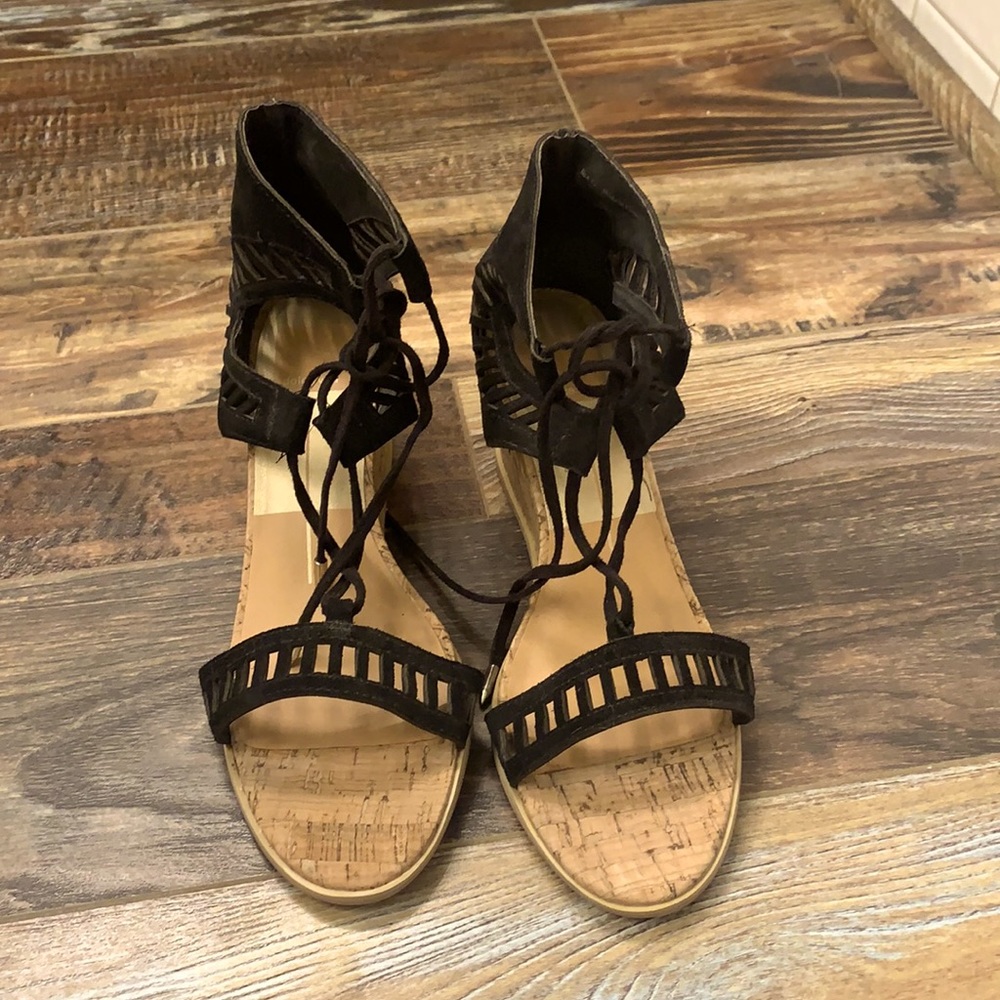 Dolce Vita Summer sandals, black, size 7 1/2